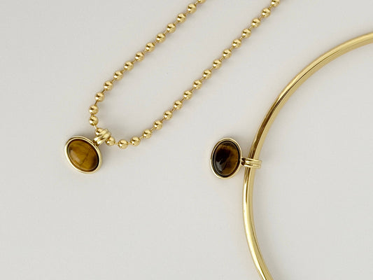 Tramps+Thieves - Tiger Eye  Necklace
