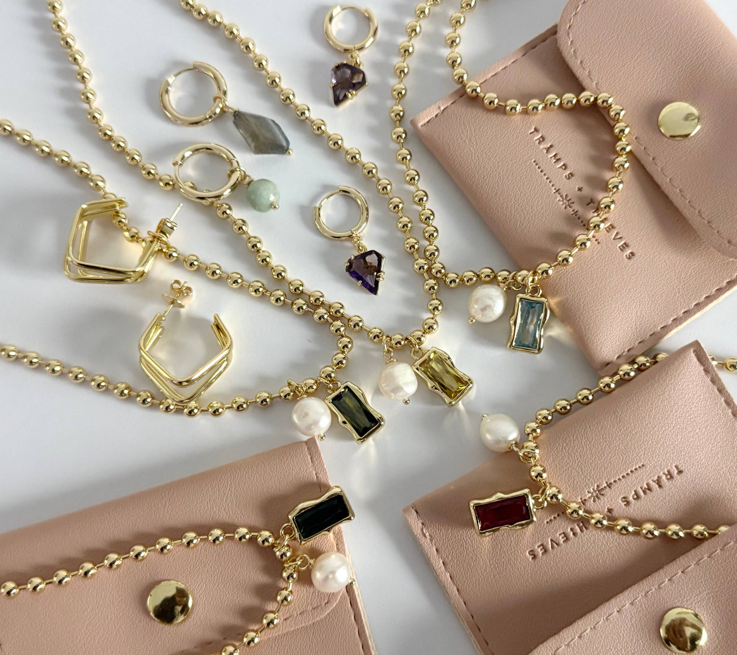 Tramps+Thieves - Cine Necklace : Citrine