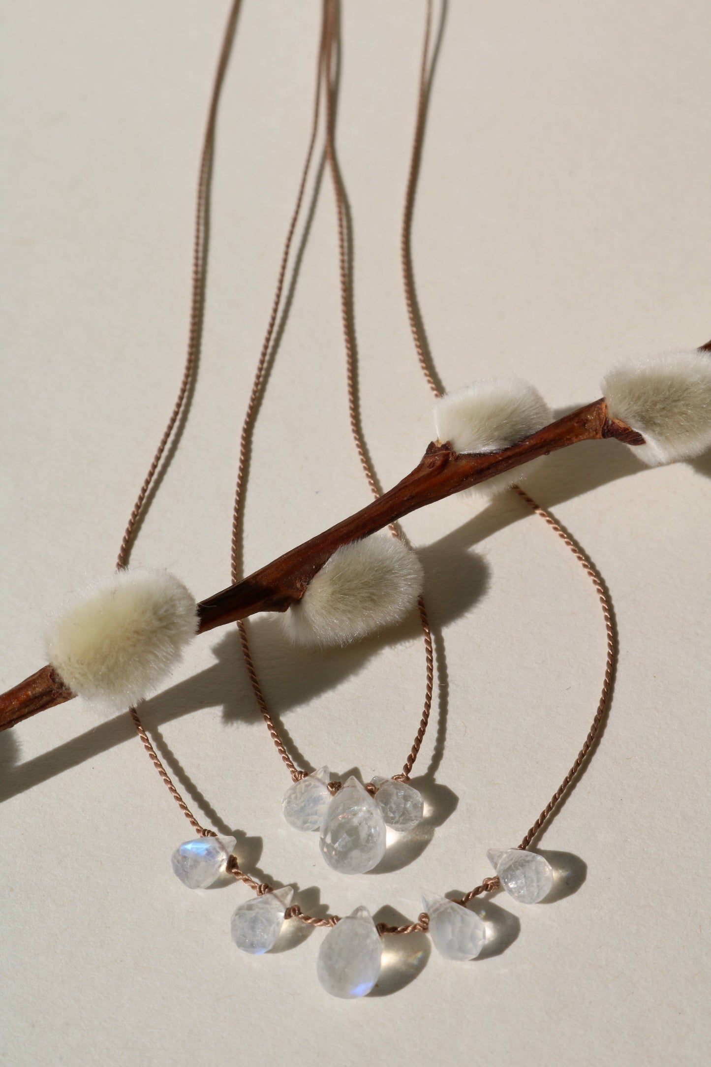 Vibe - VIBE NECKLACE | RAINBOW MOONSTONE DEW DROPS 5