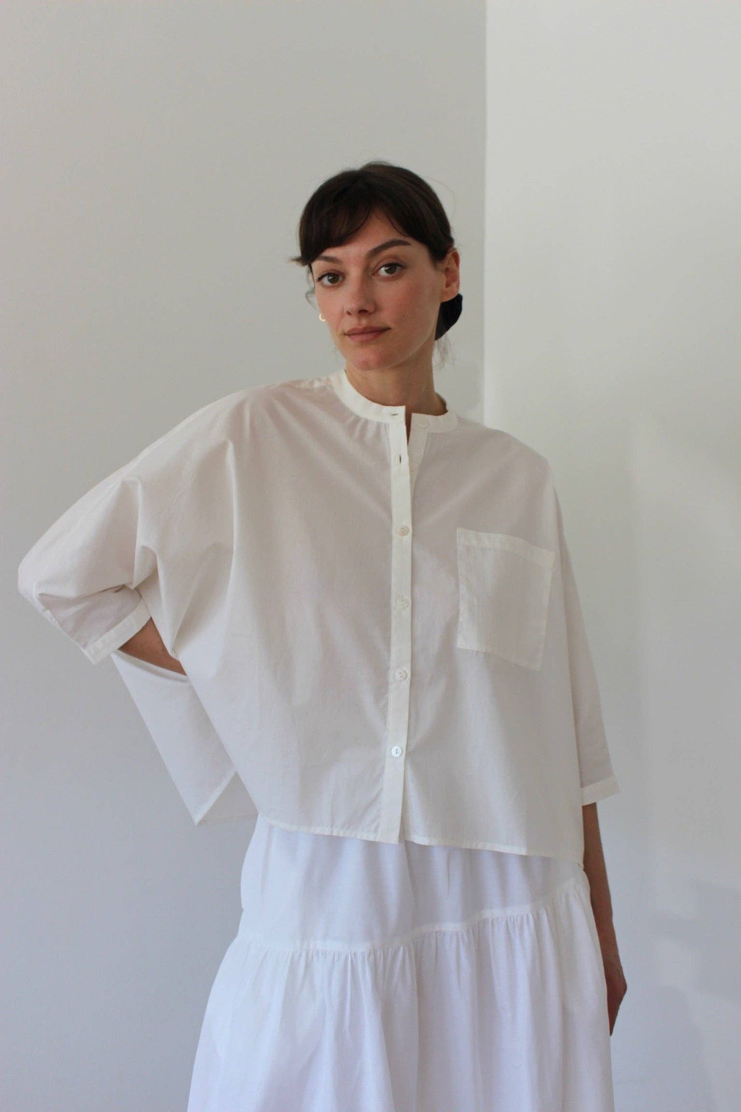 Na Nin - Adrian Cotton Poplin Top