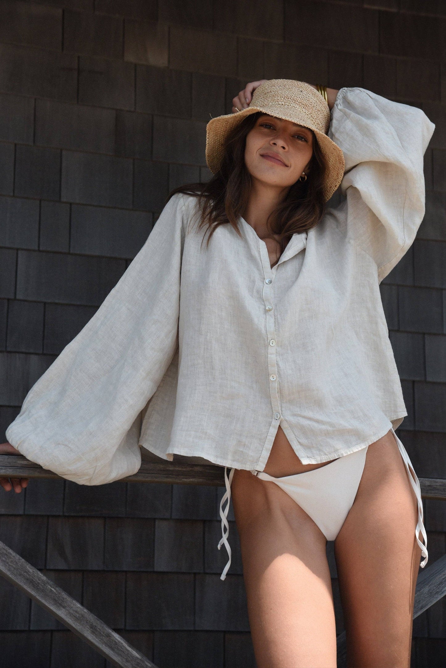 Beachwood The Label - The Lily Blouse // Moon