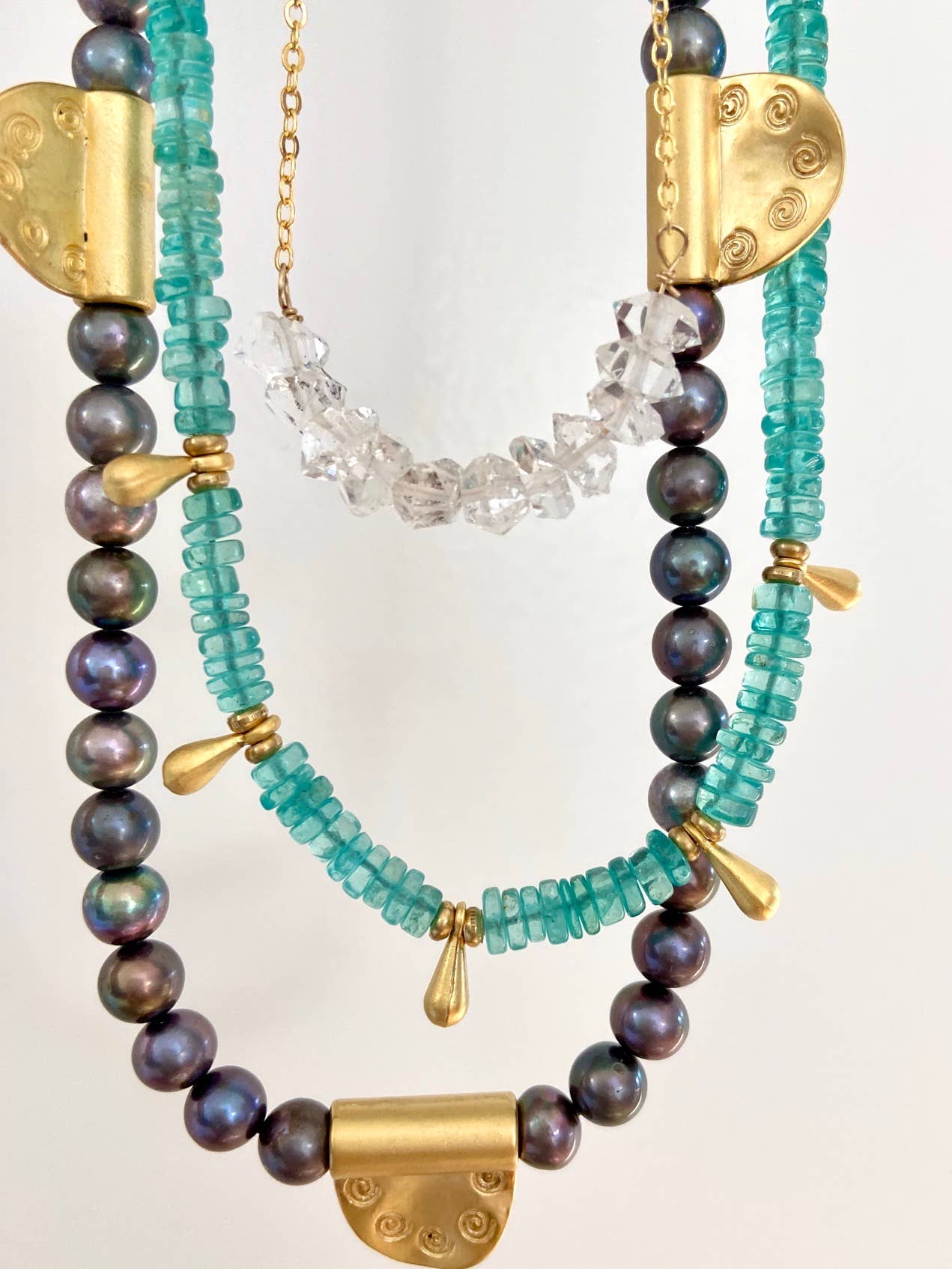 Heather Kahn - Stormy Sea Necklace