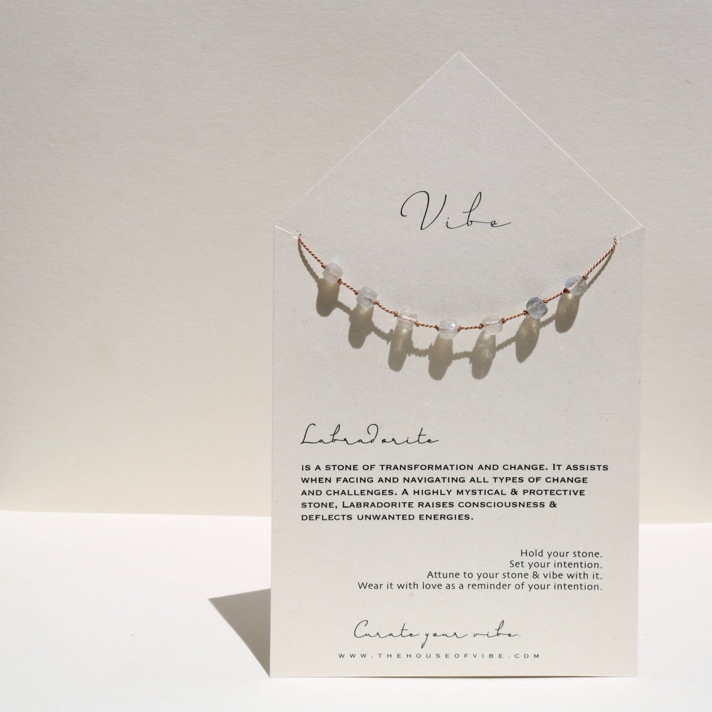 Vibe - VIBE NECKLACE | LABRADORITE 7 STONE