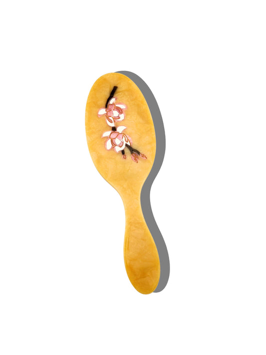 Solar Eclipse - Hand-painted Magnolia Great Hair Day Brush | Eco-Friendly