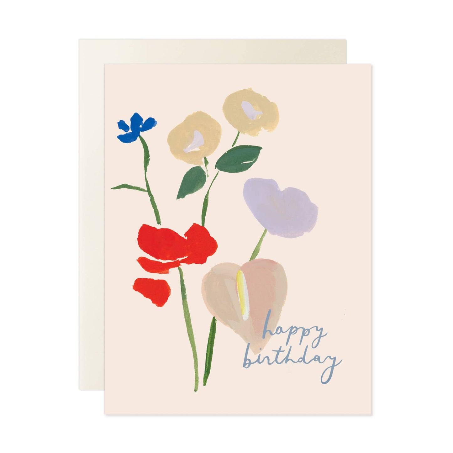 Our Heiday - Happy Birthday Bouquet Card