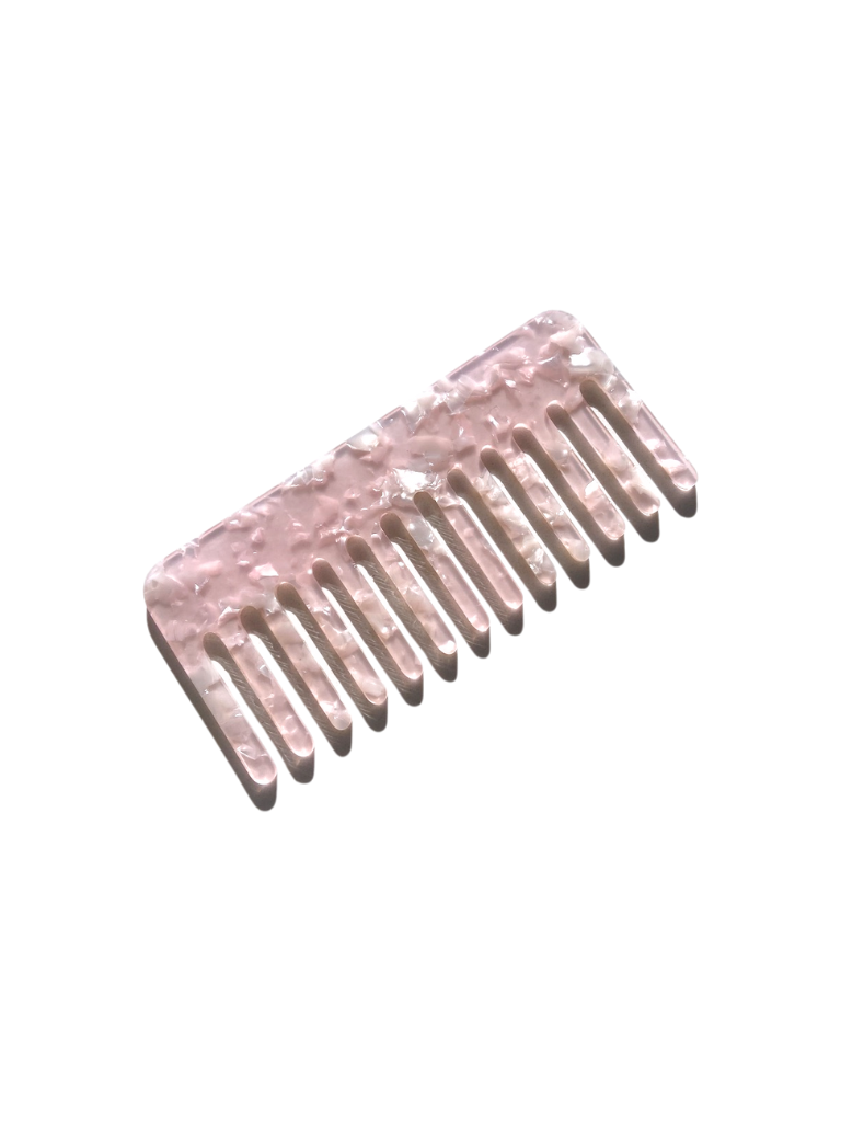 Solar Eclipse - Detangling Wide Tooth Hair Comb | Eco-Friendly Acetate