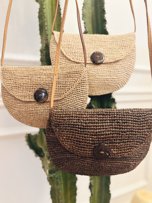Saint Tropez Raffia Bag in Natural