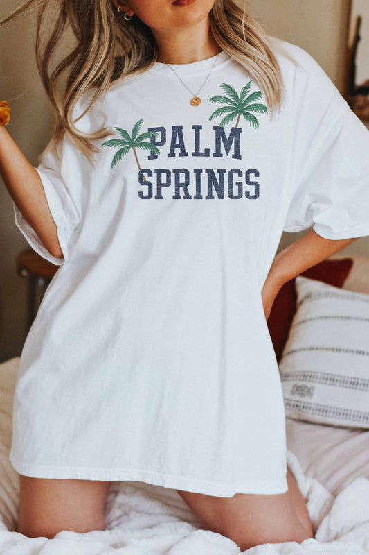 PALM SPRINGS OVERSIZED TEE