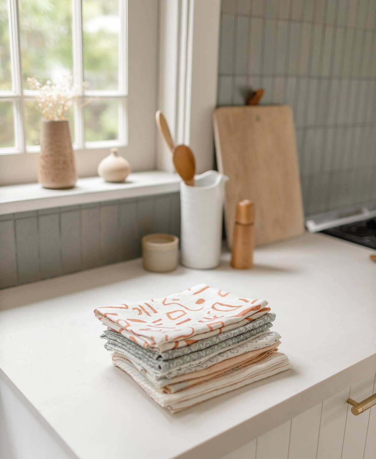 Our Heiday - Sedona Linen Tea Towel