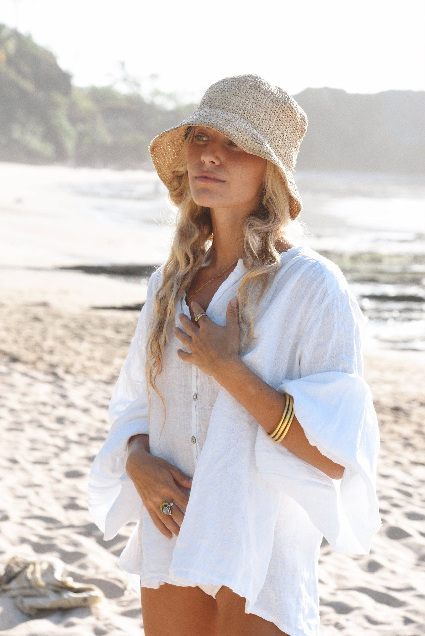 Beachwood The Label - The Lily Blouse // Blanco