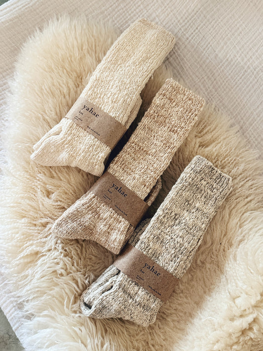 Organic Cotton Slipper Socks