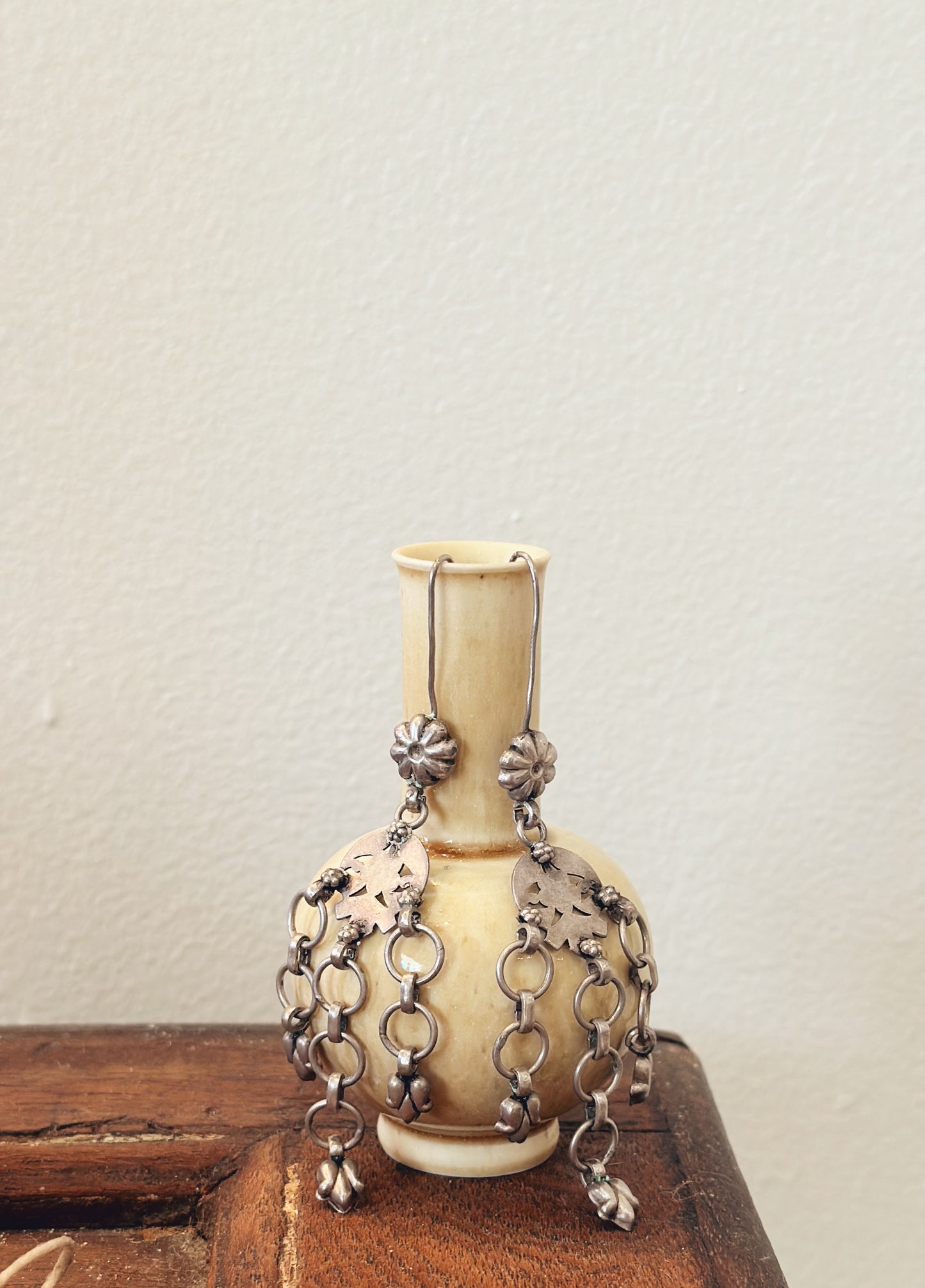 Antique Sterling Spanish Drop Earrings