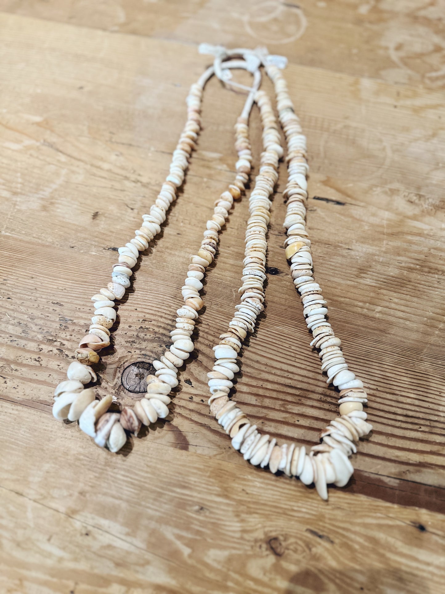 Rare antique African shell necklace