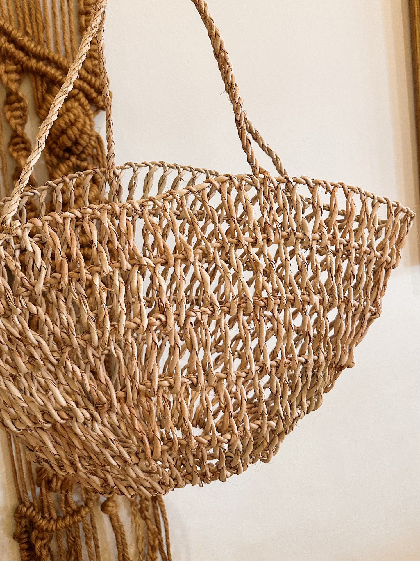 Woven Straw Tote