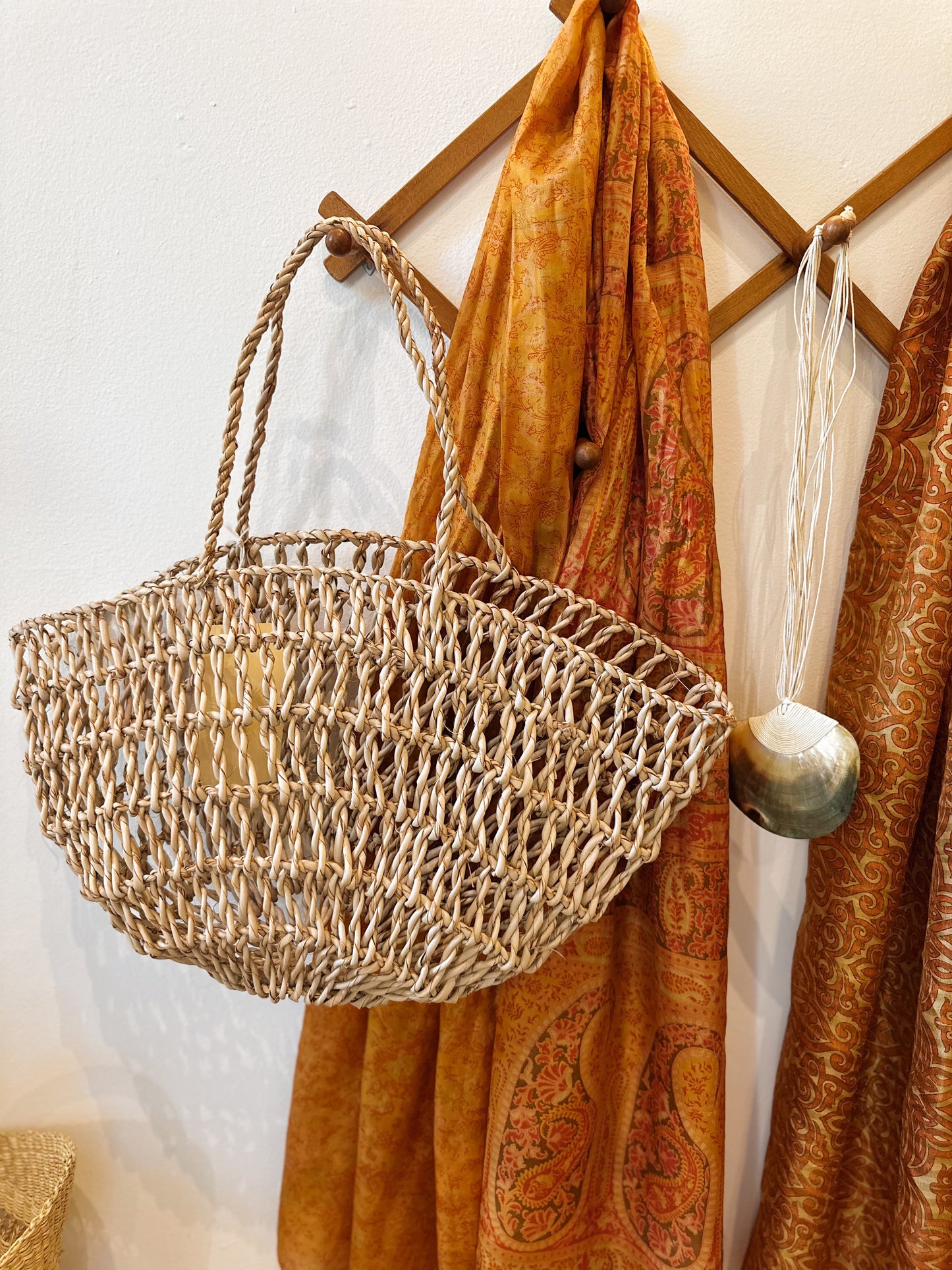 Woven Straw Tote