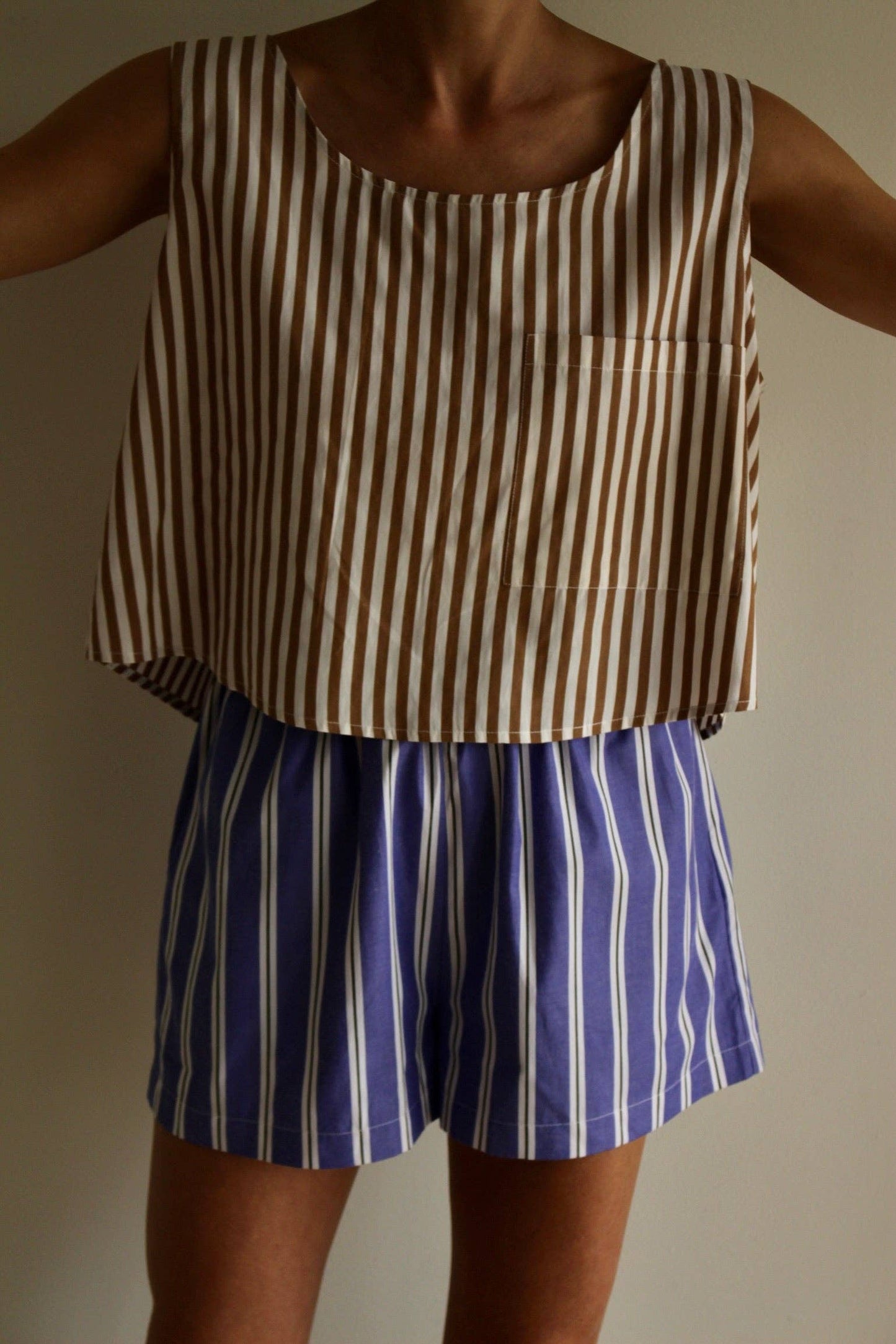 Na Nin - Dimitri Paper Cotton Pocket Short