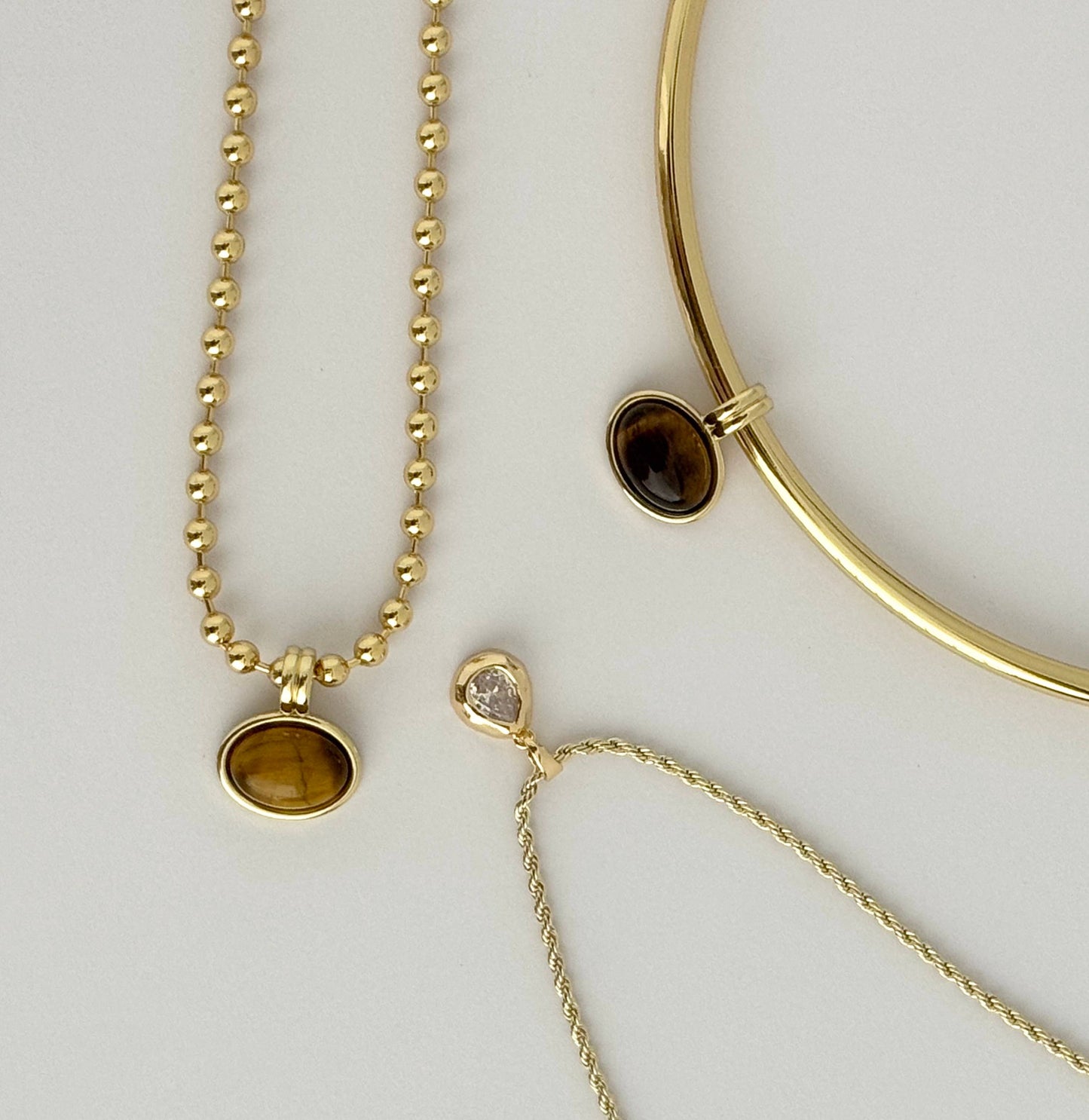 Tramps+Thieves - Tiger Eye  Necklace