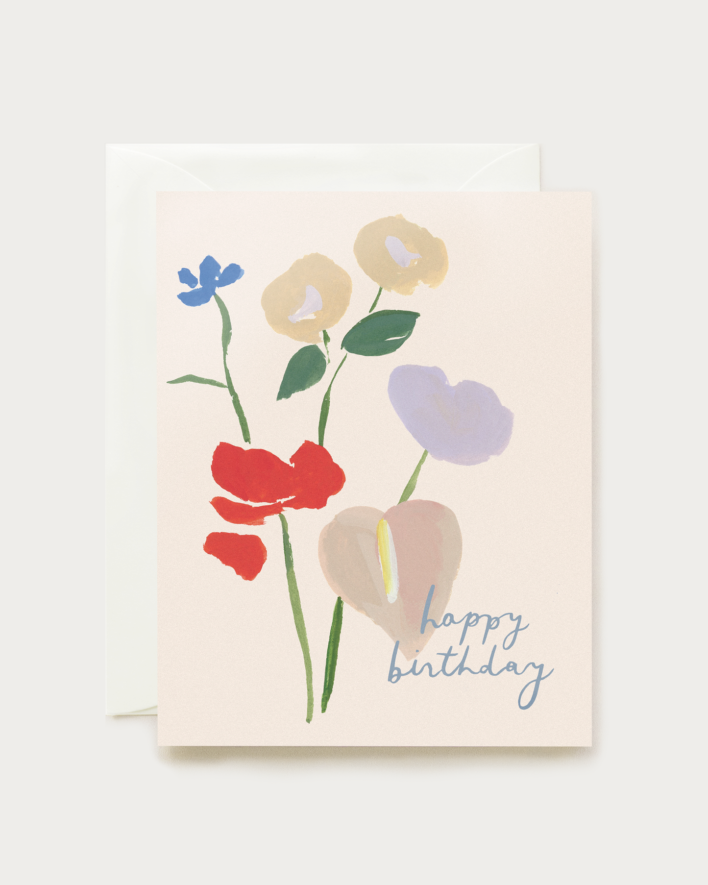 Our Heiday - Happy Birthday Bouquet Card