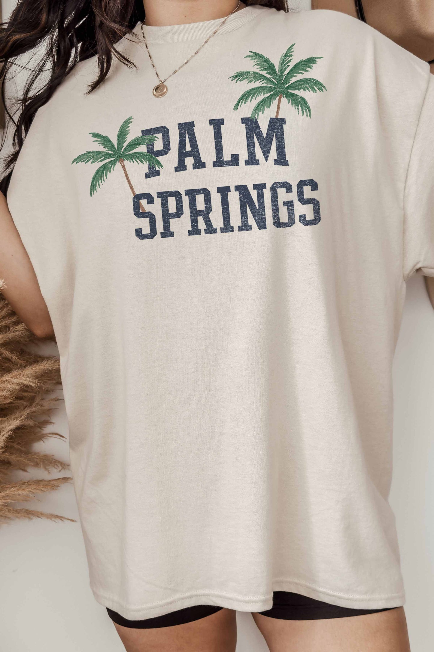 PALM SPRINGS OVERSIZED TEE