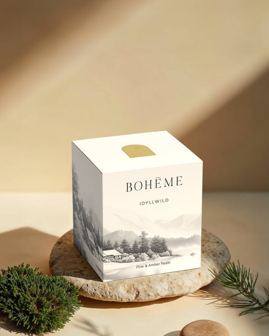 Boheme Fragrances - Idyllwild Candle Wholesale – Pine, Cedarwood & Amber Resin