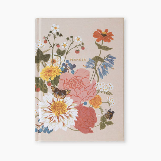 Botanica Paper Co. - GARDEN FLORA | LINEN-BOUND UNDATED PLANNER