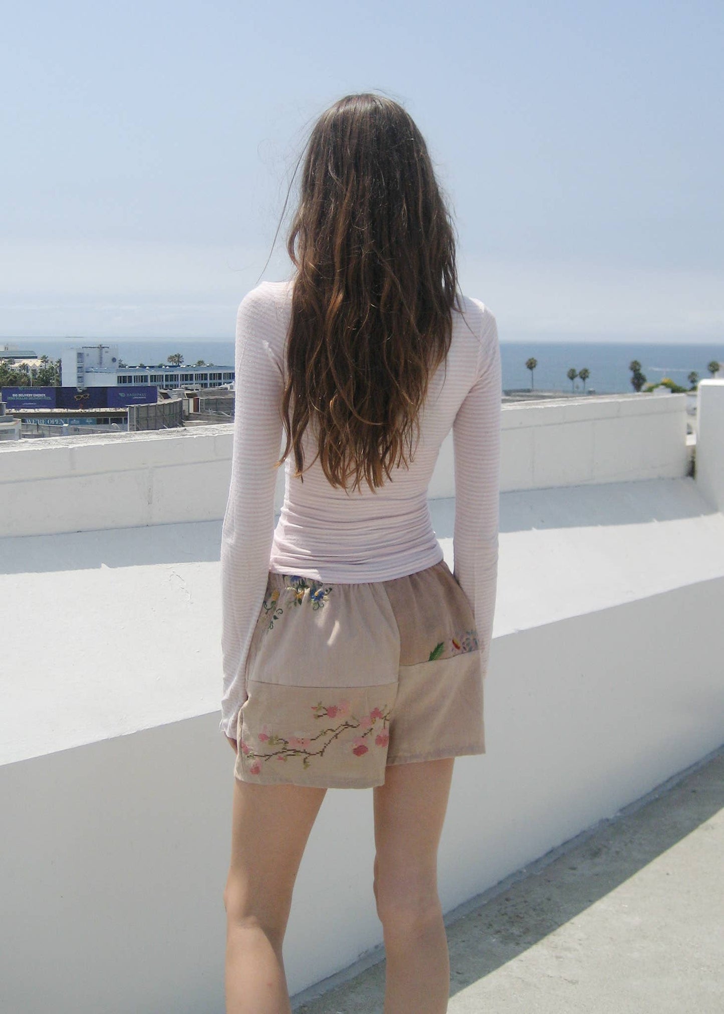 American Recycled Clothing - Embroidered Pieced Short Bundle