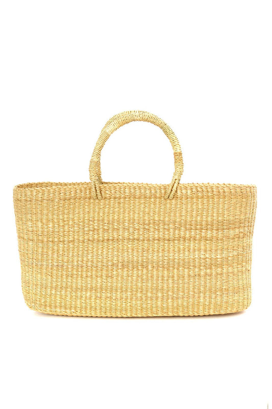 Swahili | AFRICAN MODERN - All Natural Ghanaian Slim & Trim Tote