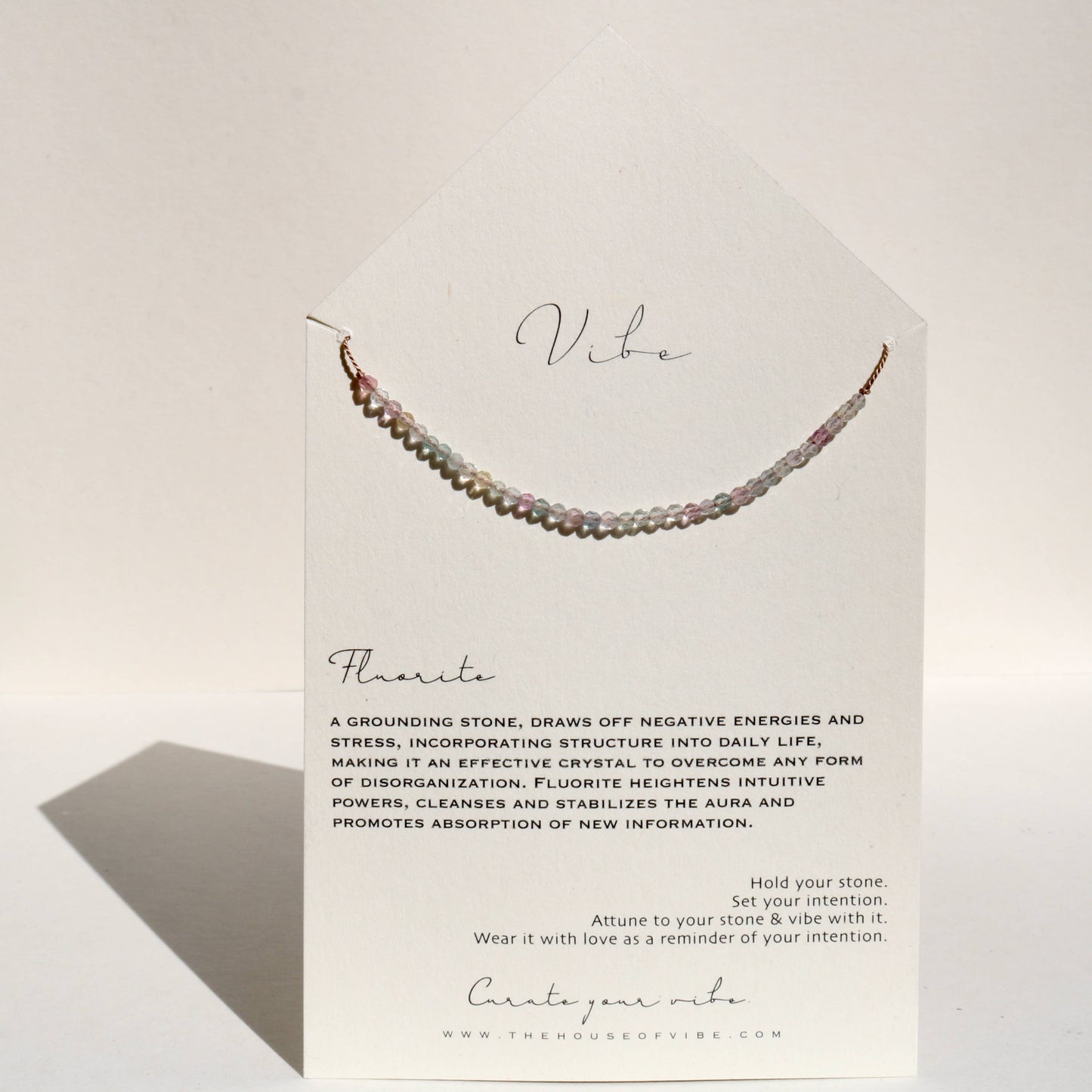 Vibe - VIBE NECKLACE | RAINBOW FLUORITE