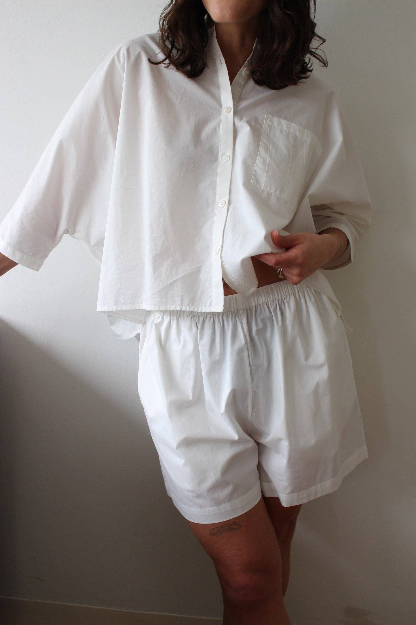 Na Nin - Adrian Cotton Poplin Top
