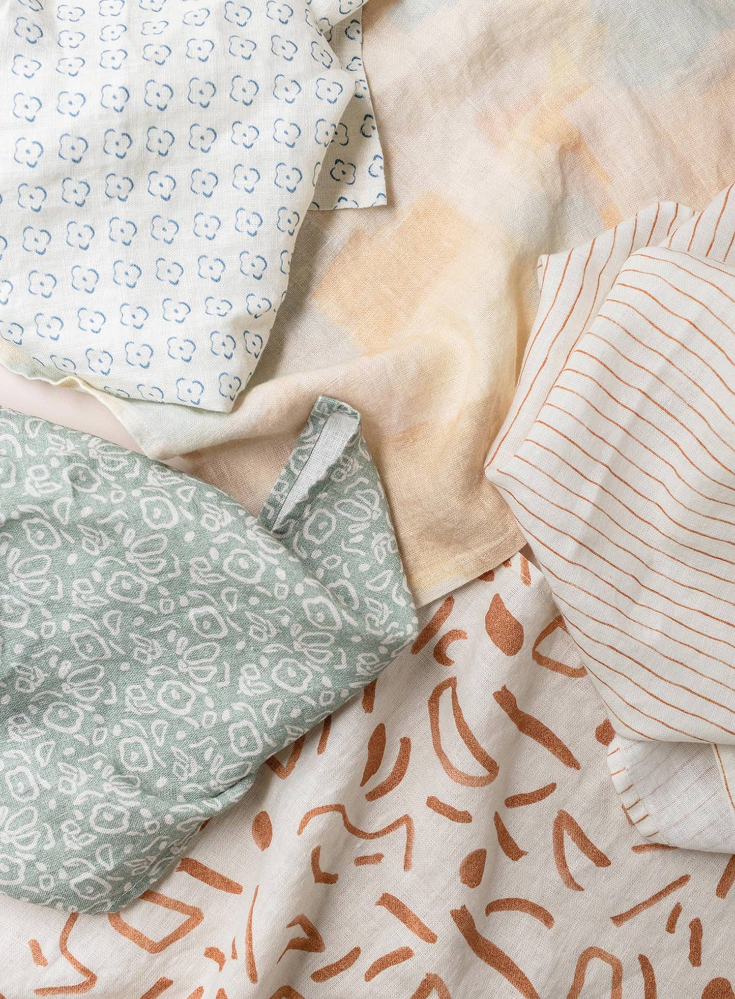 Our Heiday - Everly Clay Linen Tea Towel