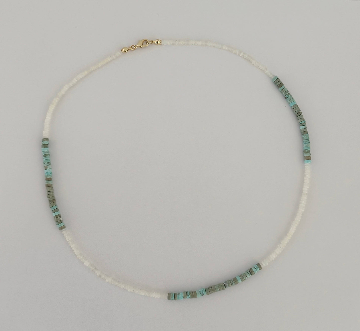 Tramps+Thieves - Turquoise & Ethiopian Opal Necklace