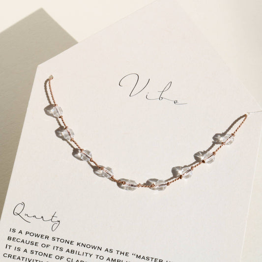 Vibe - VIBE NECKLACE | QUARTZ 9-STONE