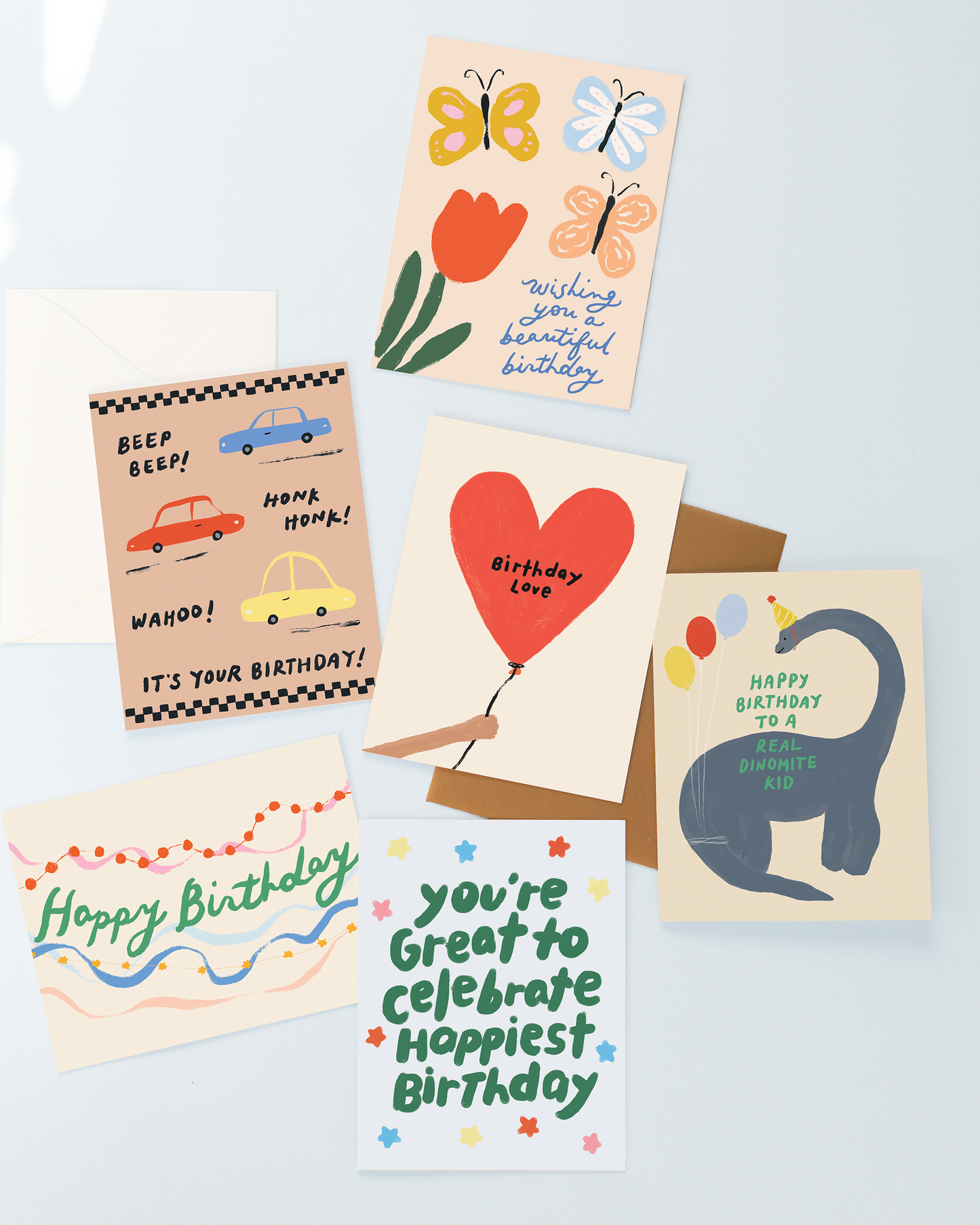 Our Heiday - Birthday Love Balloon Card