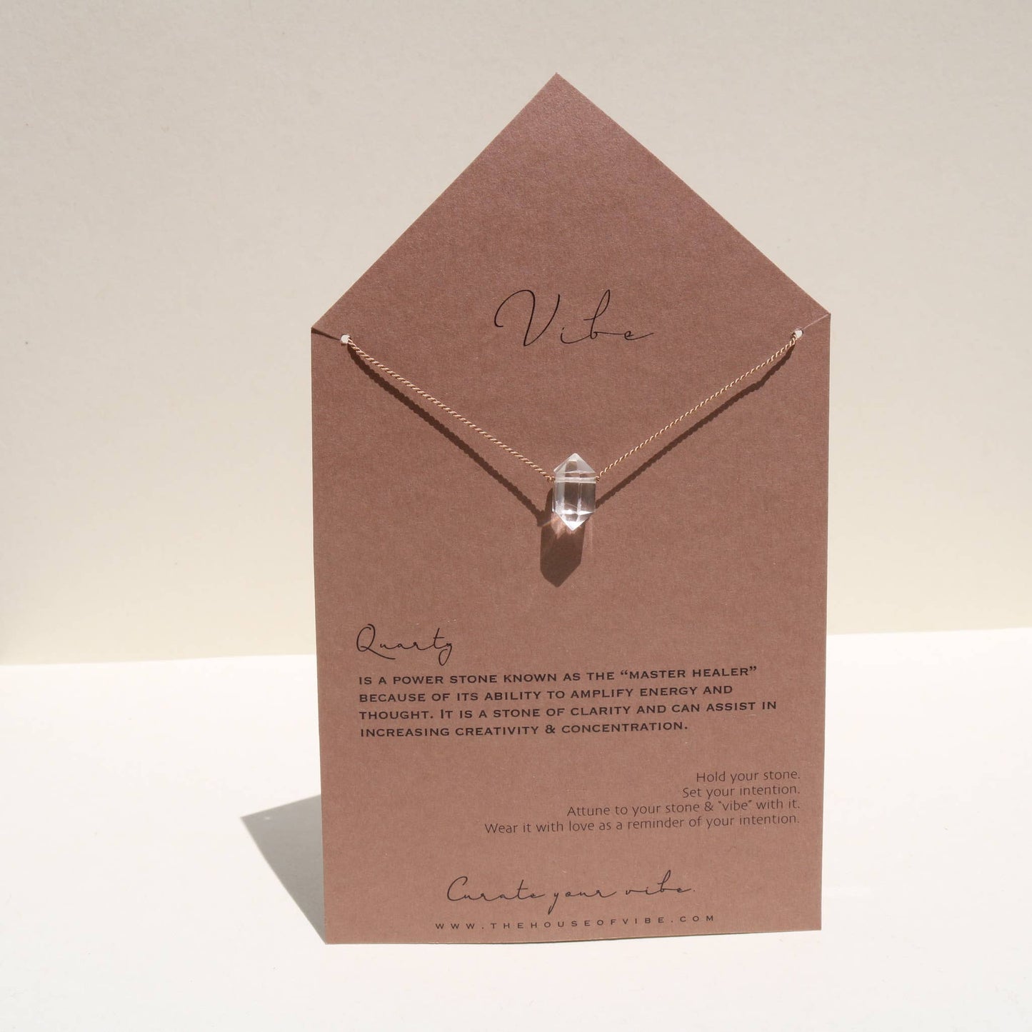 Vibe - VIBE NECKLACE | QUARTZ
