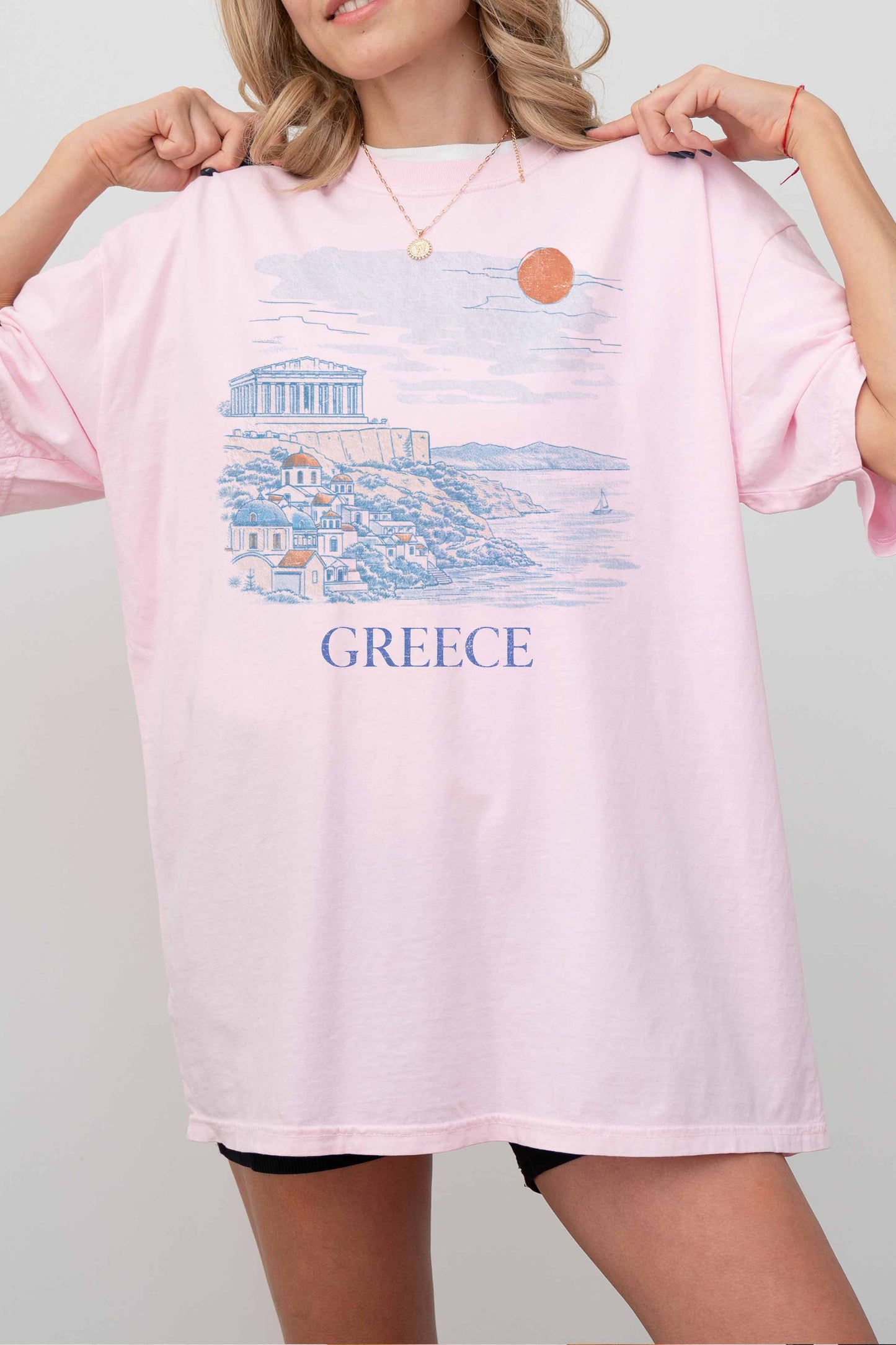 GREECE OVERSIZED TEE