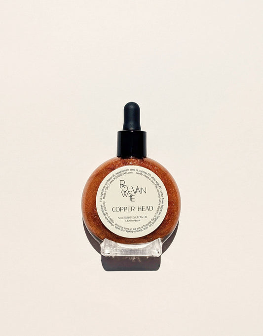 ROWSIE VAIN - Copper Head Shimmer Perfume Body Oil Bottle (55ml)