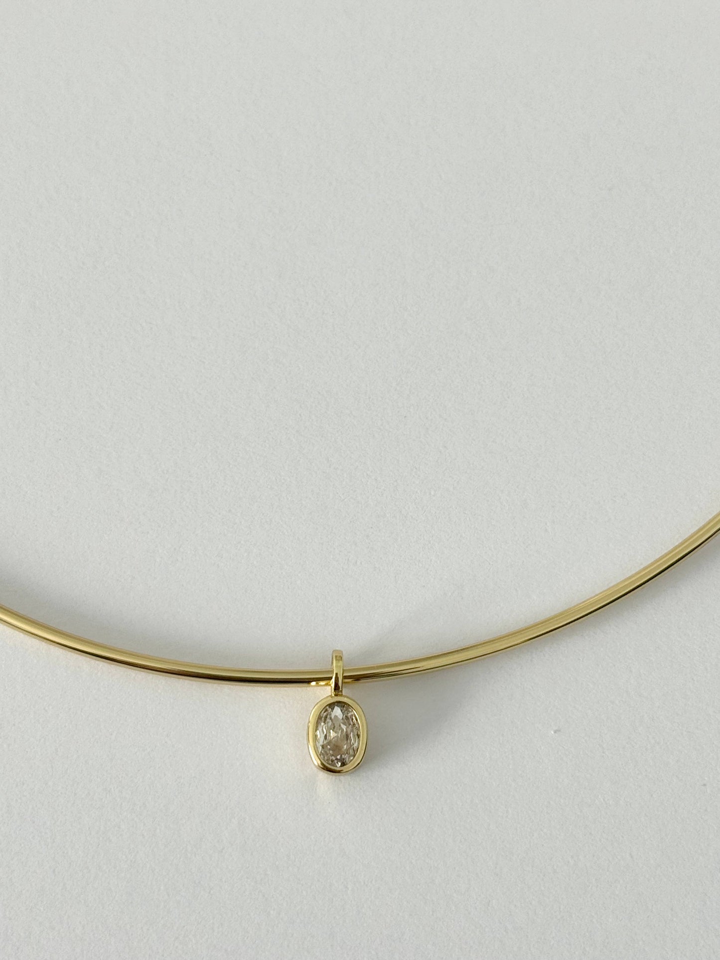 Tramps+Thieves - Bezel Charm Choker necklace 