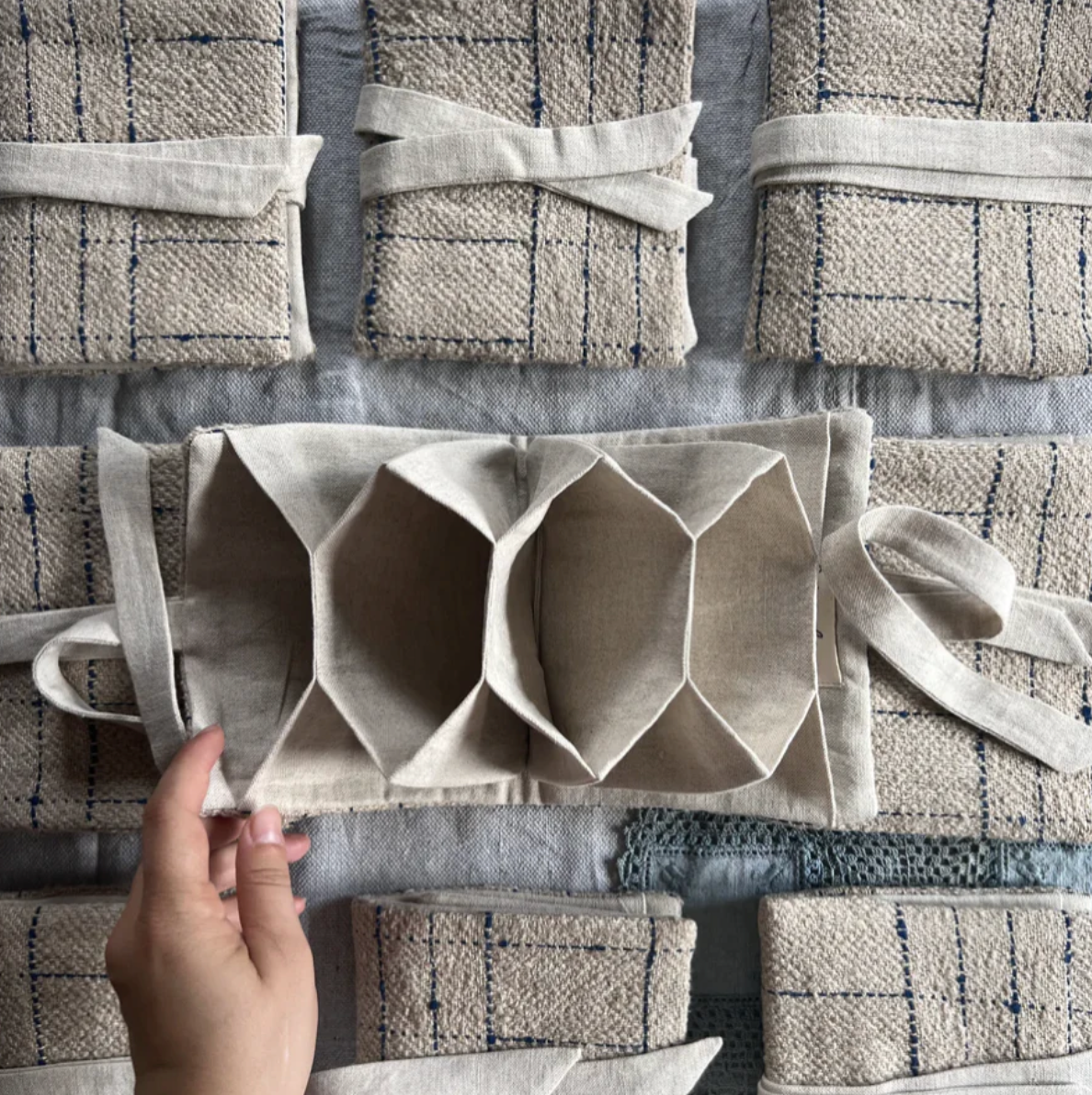 Catch All Accordion Pouch