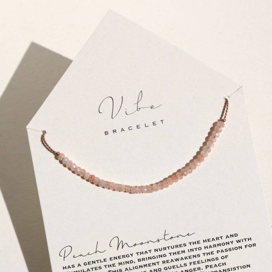 Vibe - VIBE BRACELET | PEACH MOONSTONE