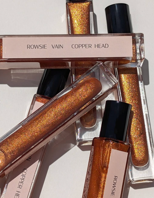 ROWSIE VAIN - Copper Head Shimmer Perfume Body Oil Roller Wand (10ml)