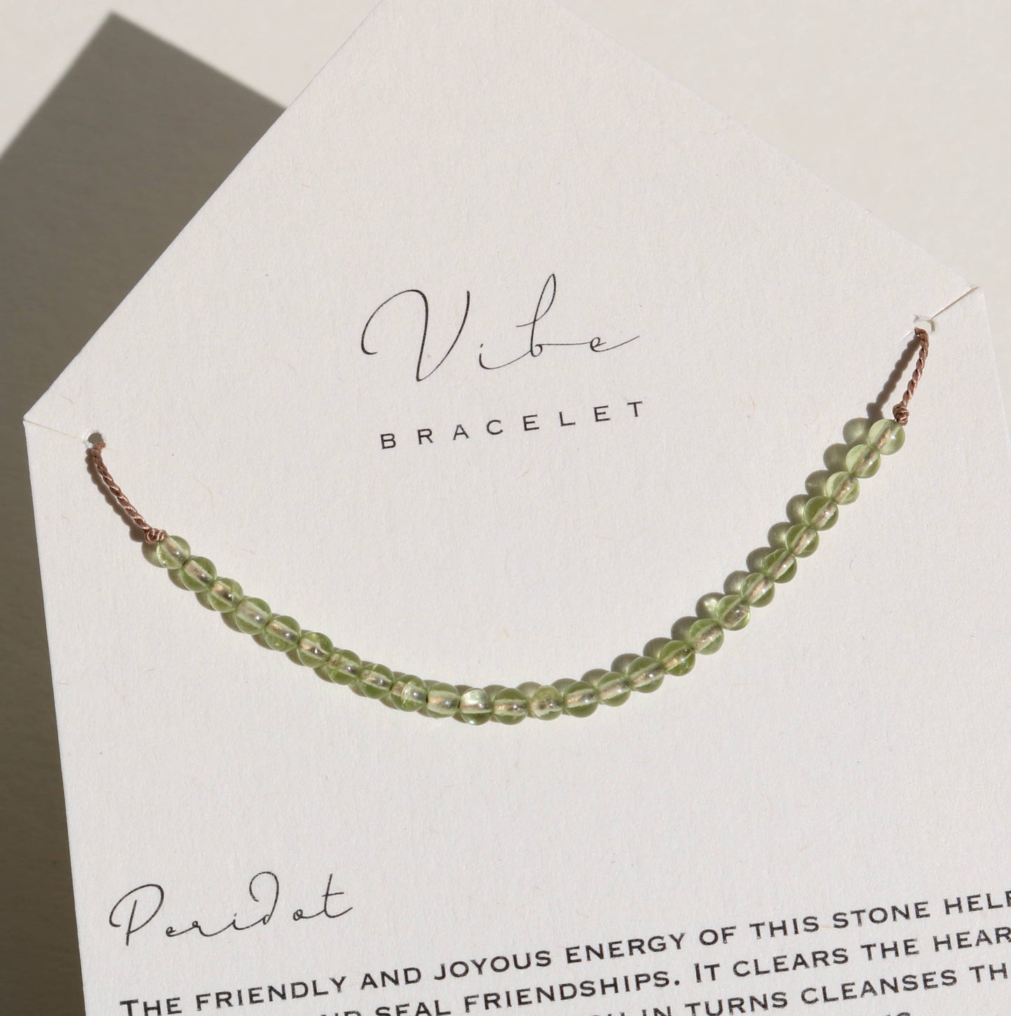 Vibe - VIBE BRACELET | PERIDOT